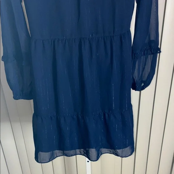 INC International Concepts Navy Blue Dress - Picture 6 of 8